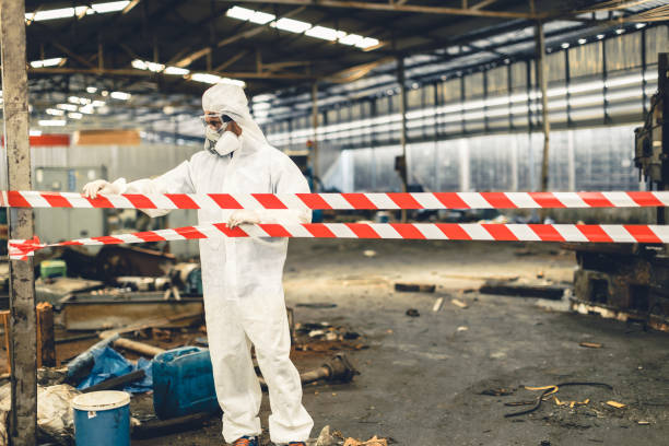 Professional Biohazard technician working in Lyndhurst, OH